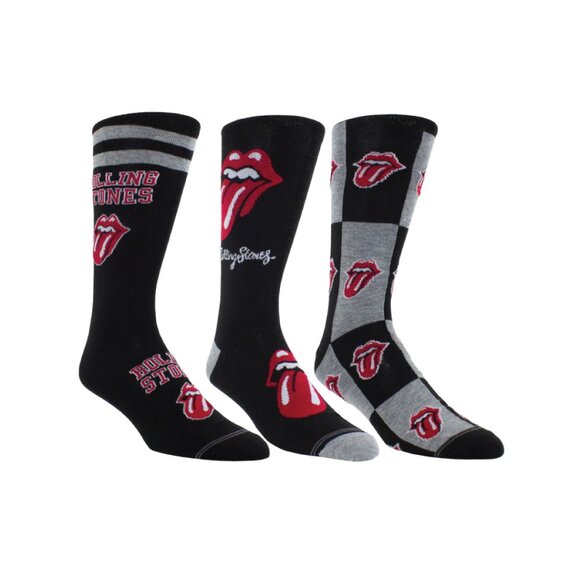 The Rolling Stones Guitar Tin Sock Box, 3 Pair - Picture 2 of 5